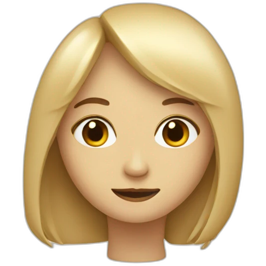 Cœur beige emoji