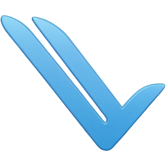 Mavi tik işareti emoji