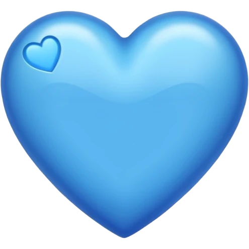 blue heart emoji