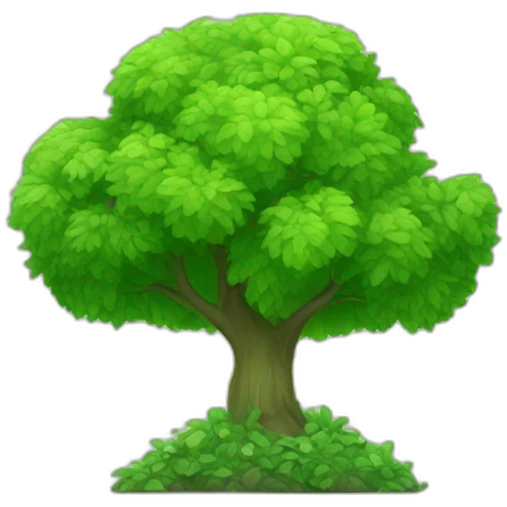 Green nature  emoji