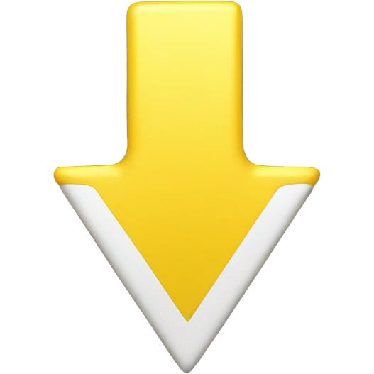 yellow arrow to the right emoji