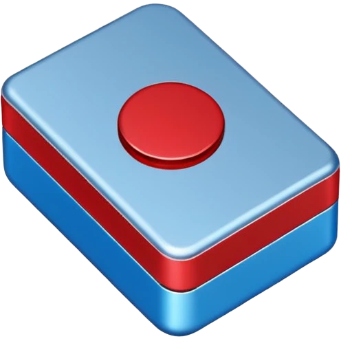 rectangular magnet related to Science Lab emoji