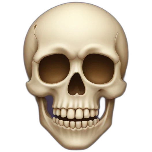 skull heart emoji