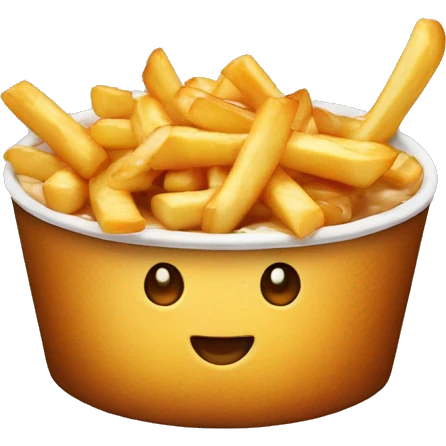 Poutine emoji