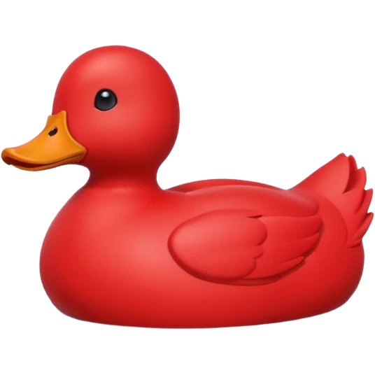 red duck emoji