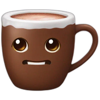 mug of hot chocolate emoji