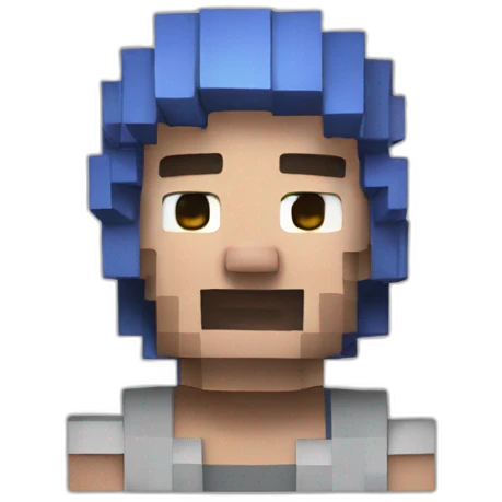 Steve from minecraft emoji