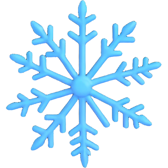 snowflake white emoji