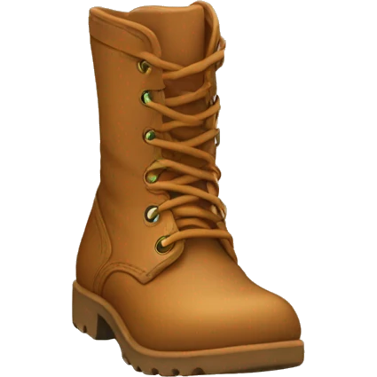 tan boots emoji