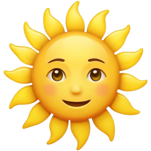 SUN emoji