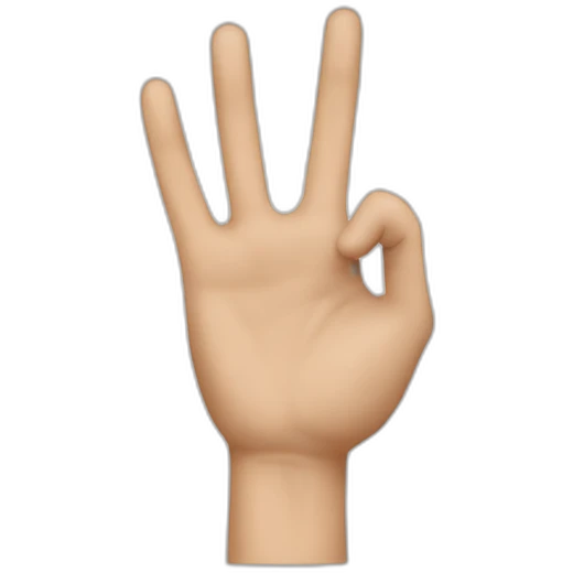 sign is deaf emoji