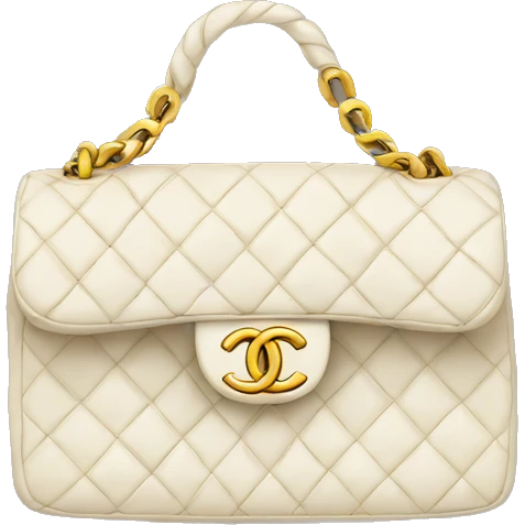 Chanel bag emoji