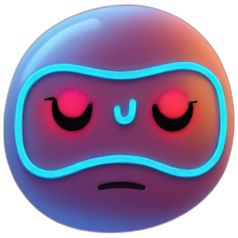 Juicy booty neon sign style  emoji