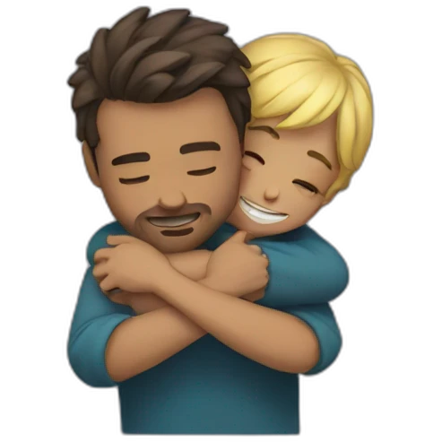 Hug emoji