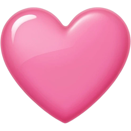 heart made with nail polish pink emoji