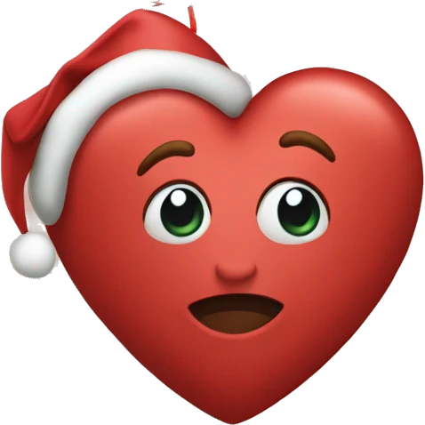 Christmas Heart emoji