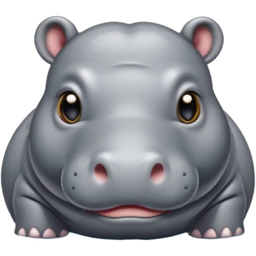 A Pygmy hippo  emoji