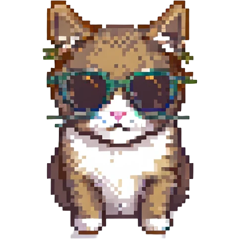 cat wearing sunglasses emoji