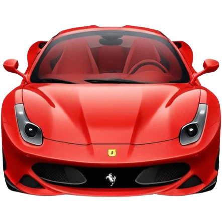 Ferrari car emoji