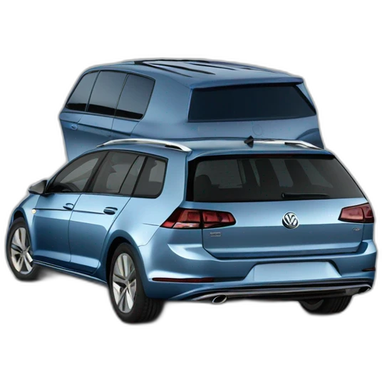 Volkswagen golf sportwagen Silk Blue Metallic emoji