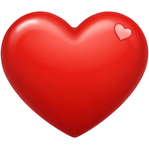 red heart emoji
