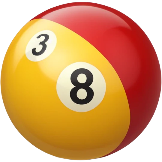 2 numbered billiard ball  emoji