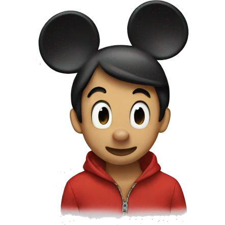 Mickey mouse  emoji