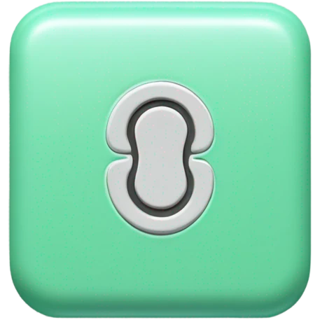 To get this toggle switch design in an AI emoji generator, I would describe it as:
"Create a modern toggle switch in the 'on' position. The switch should be a rounded rectangle or pill shape with very rounded corners. The background color should be a bright mint green (#00FF9D or similar). The toggle circle/knob should be pure white and positioned on the right side to indicate the 'on' state. The overall shape should have soft edges and a subtle shadow. The dimensions should be roughly 2:1 (width to height ratio). Make sure the circle/knob fits perfectly within the height of the pill shape with a small margin on all sides. The style should be clean and minimal with no additional details or textures emoji