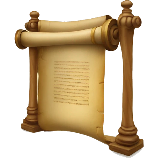  torah scroll emoji