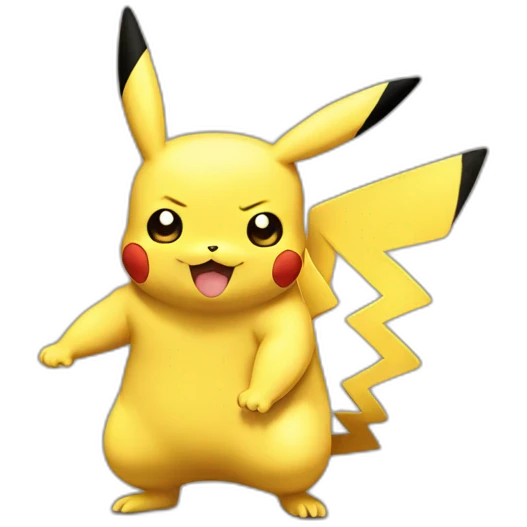 Buff pikachu emoji