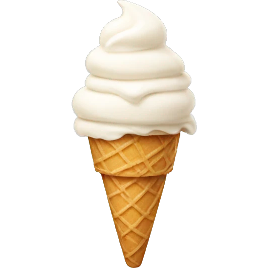 ice cream emoji