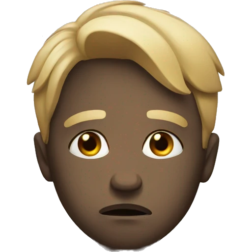 Sad emoji