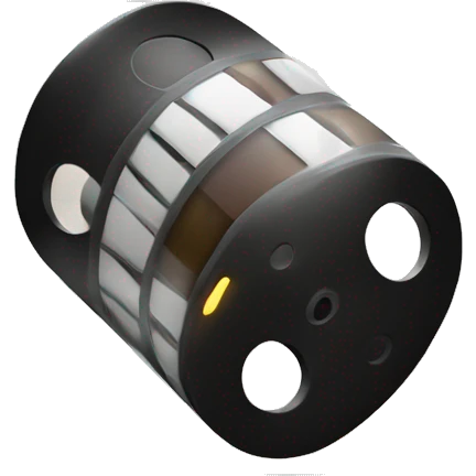 film roll with a flash in the background emoji