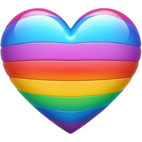 Rainbow Heart  emoji