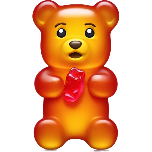 Gummy bear emoji