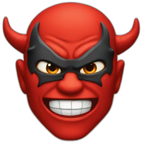 Red devil emoji