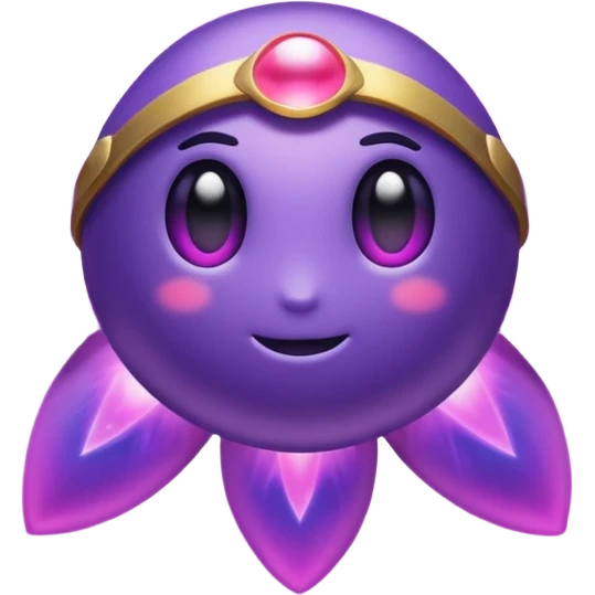 Pokemon legendary purple and pink cosmog emoji
