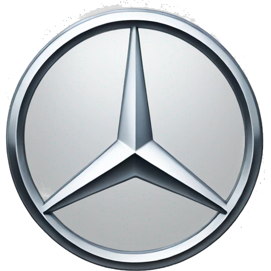 Mercedes benz logo emoji