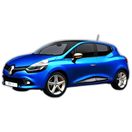 renault clio 2 renault sport blue emoji