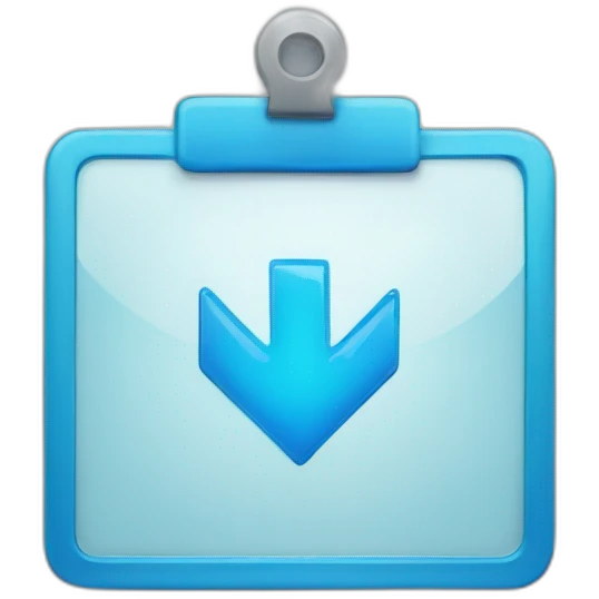 blue verification badge with a checkmark inside it emoji