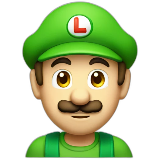 luigi-face emoji