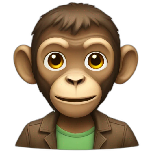 Monkey programmer emoji