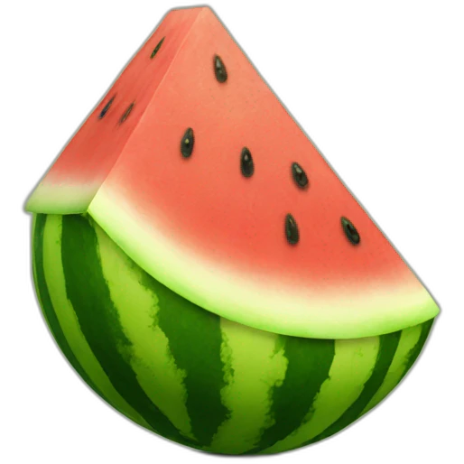 Watermelon Zebra emoji