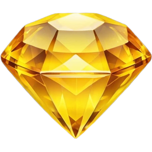 magic yellow gem emoji