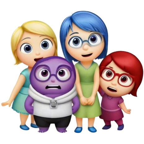 Inside out emoji