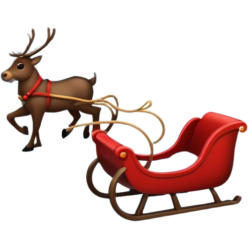 navidad trineo  emoji