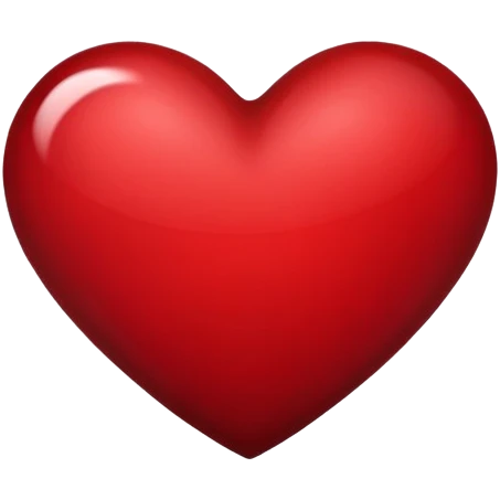 dark red heart emoji