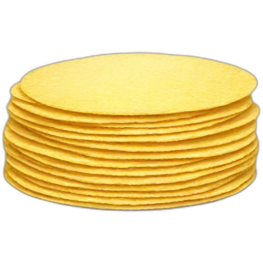 Stack of corn tortillas emoji