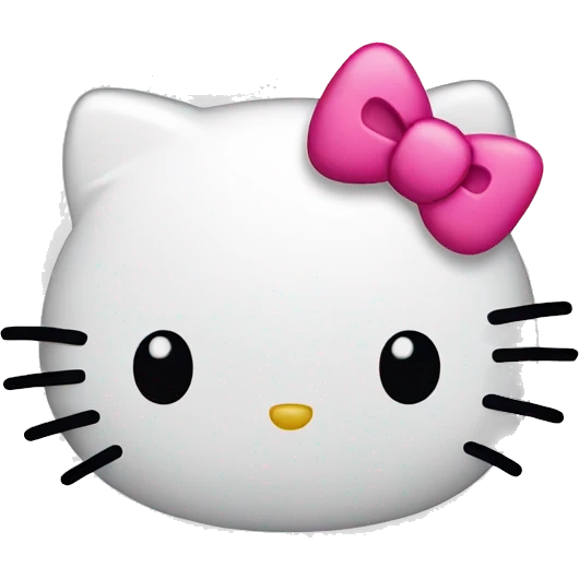 Hello kitty emoji