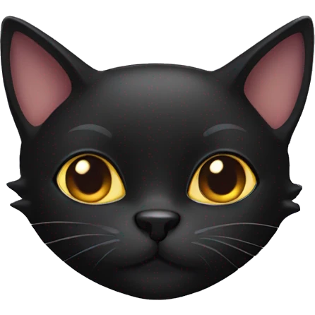 Black cat emoji